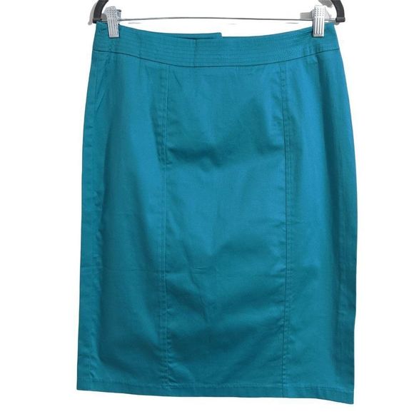 CATO Aqua Pencil Skirt - Picture 2 of 7